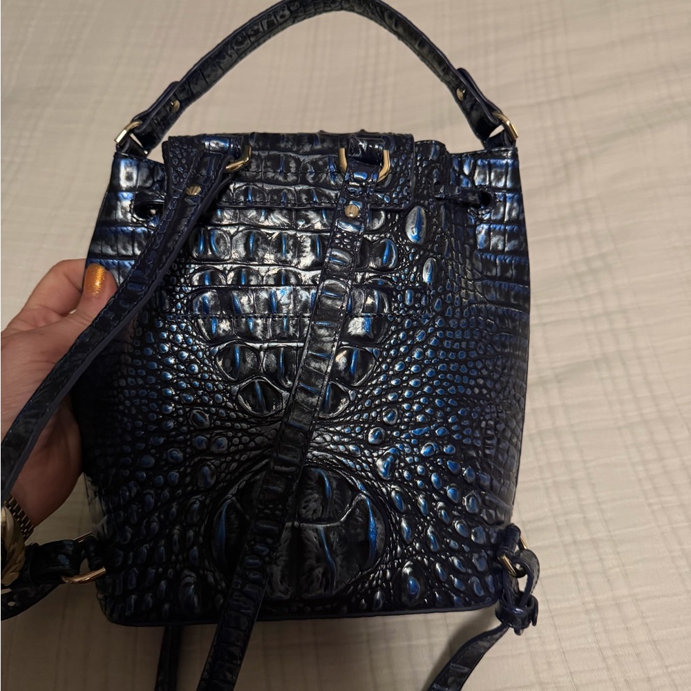 Brahmin Kendall Kyanite Women's Mini Backpack Purse - Picture 2 of 5